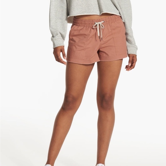 VUORI Women's Vintage Ripstop Short Stoneware Mid Rise Organic Cotton Sz XS - Picture 1 of 12